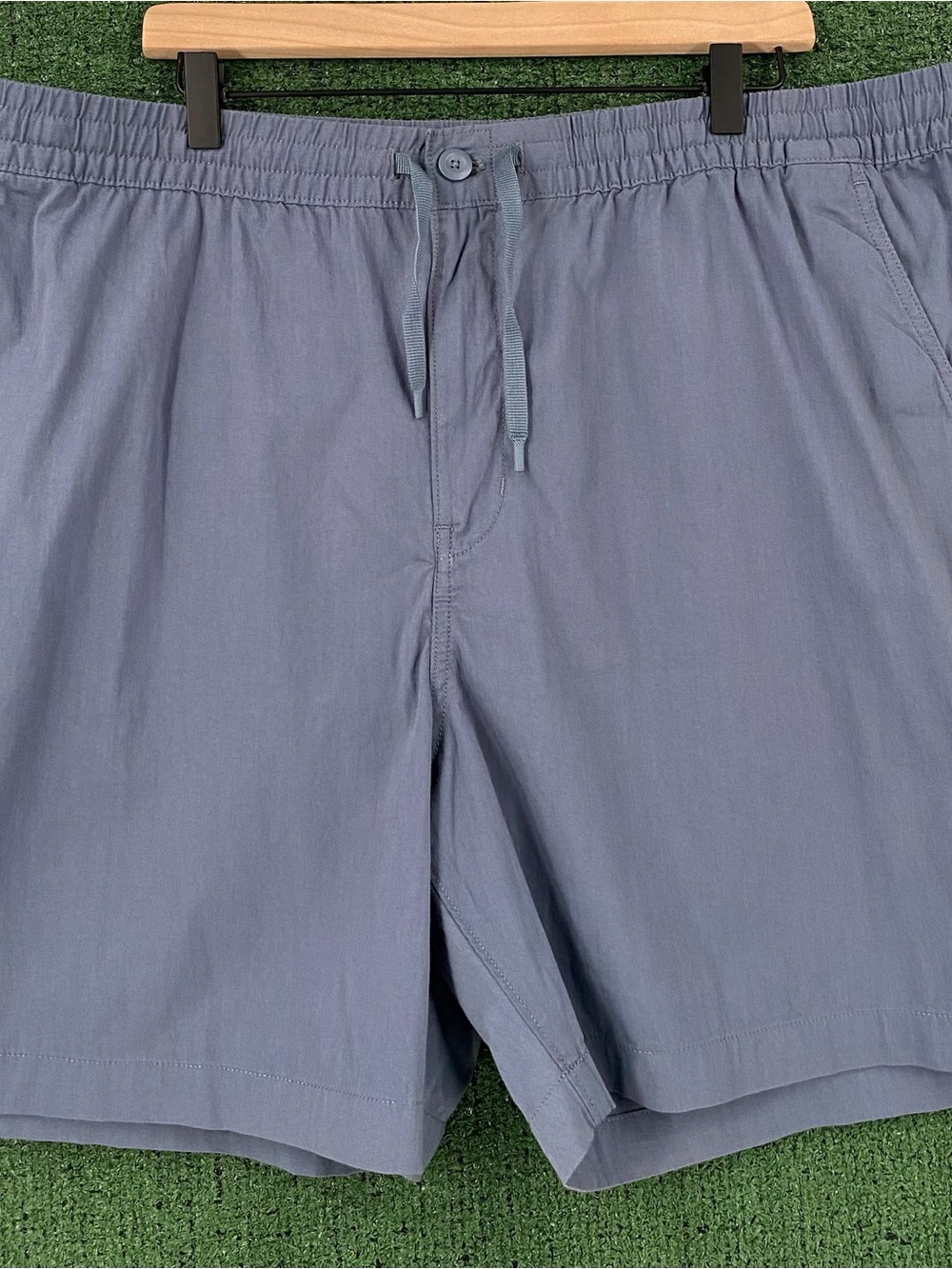 Patagonia Nomader Cotton Blend Utility Blue Shorts Men's Size 2XL